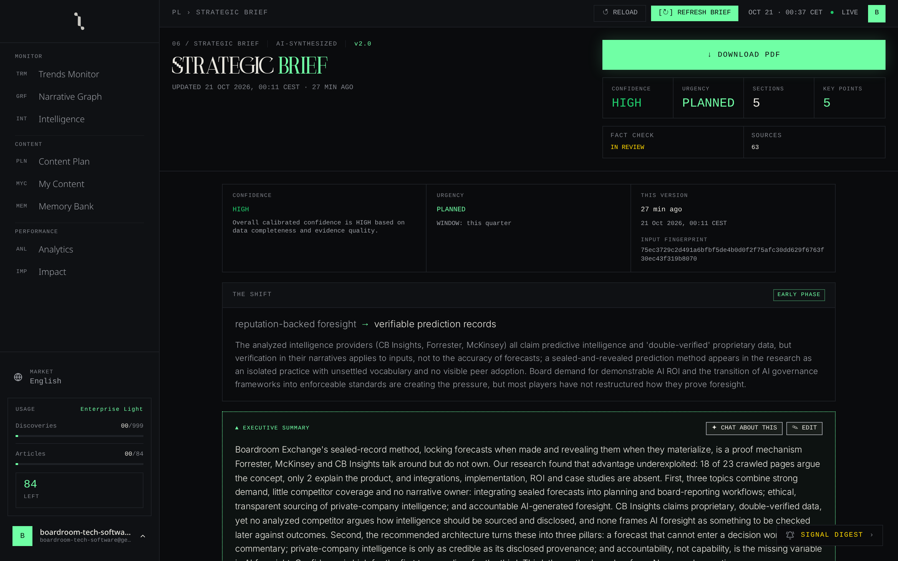 STRATEGIE-BRIEF